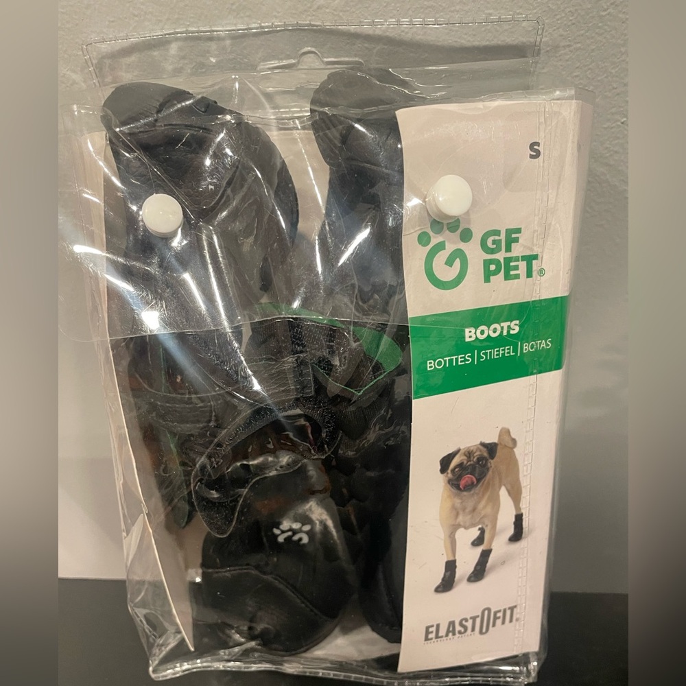 Black Elastofit Dog Boots - Small